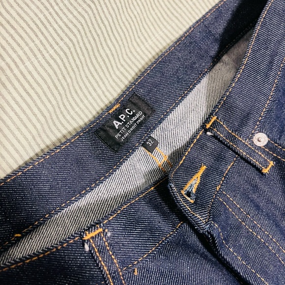 A.P.C. Raw denim dark wash - Picture 2 of 3